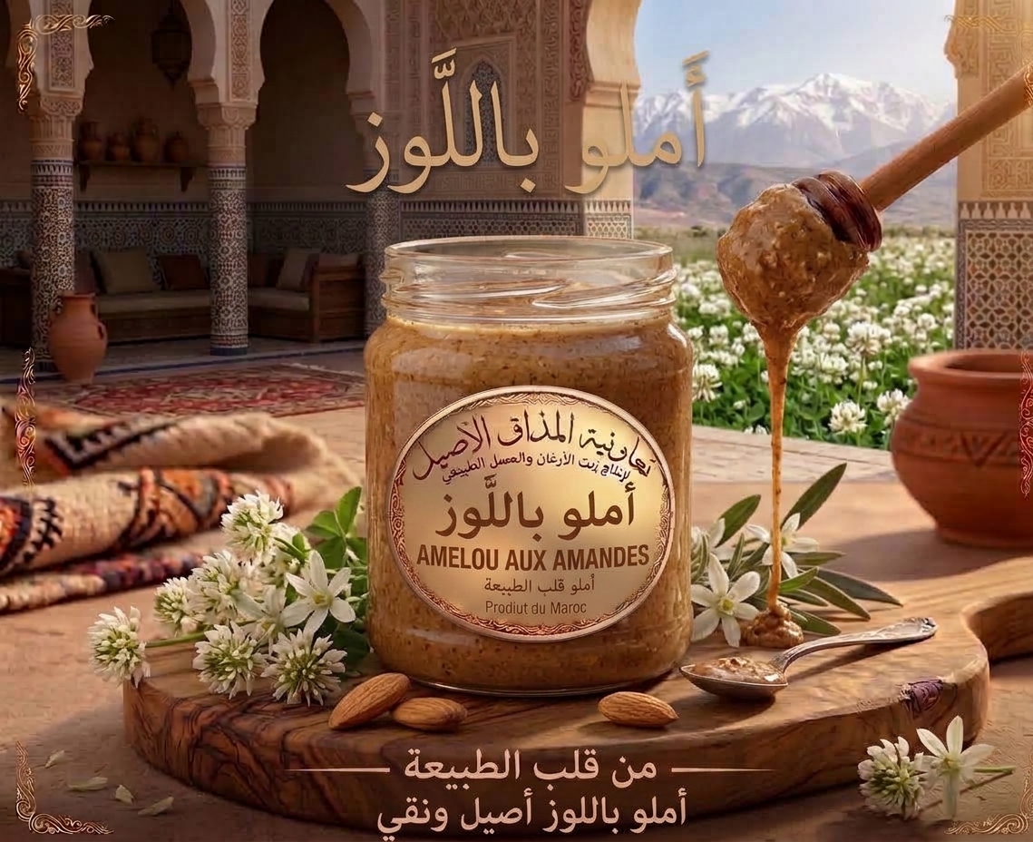 املو باللوز  /  Amlou aux amandes