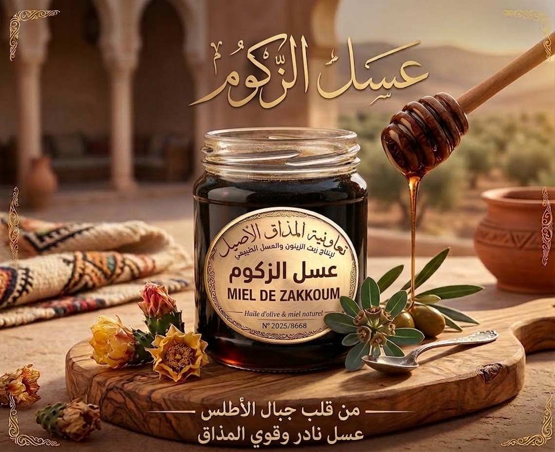 عسل الزكوم الحر / Miel de Zeggoum